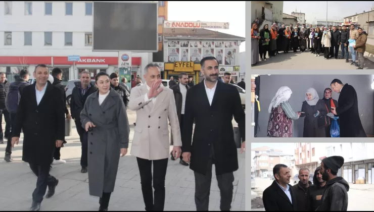 AK Parti Ağrı Belediye Başkan Adayı Salih Aydın: “Durmadan ve yorulmadan çalışacağız”