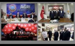 Ulaştırma Eski Bakanı Ahmet Arslan, AK Parti Ağrı Belediye Başkan Adayı Salih Aydın’ı destekliyor!