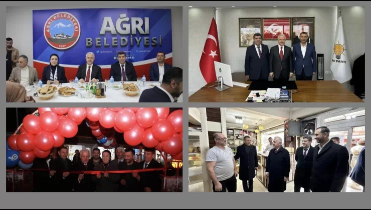 Ulaştırma Eski Bakanı Ahmet Arslan, AK Parti Ağrı Belediye Başkan Adayı Salih Aydın’ı destekliyor!