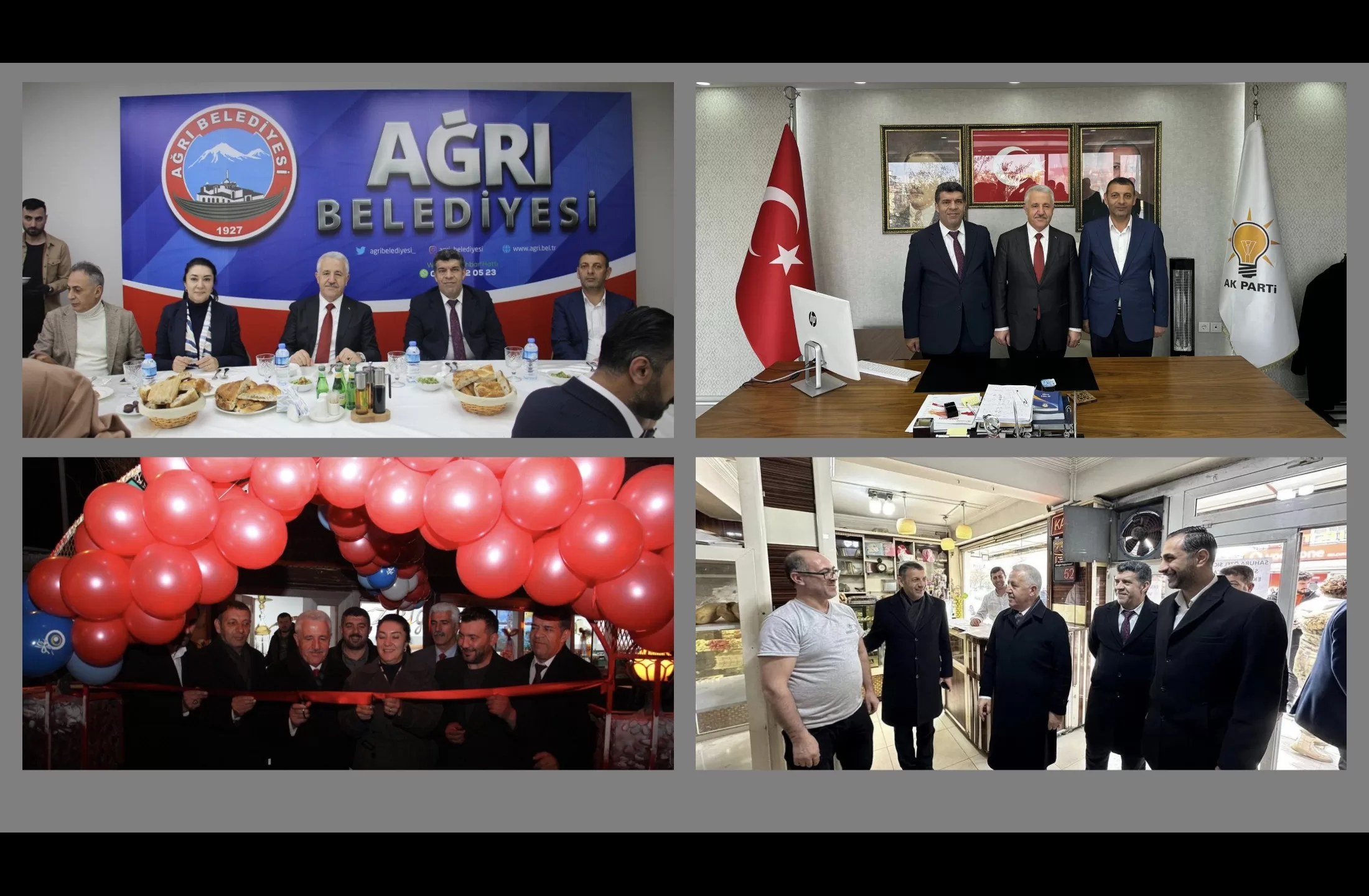 Ulaştırma Eski Bakanı Ahmet Arslan, AK Parti Ağrı Belediye Başkan Adayı Salih Aydın’ı destekliyor!