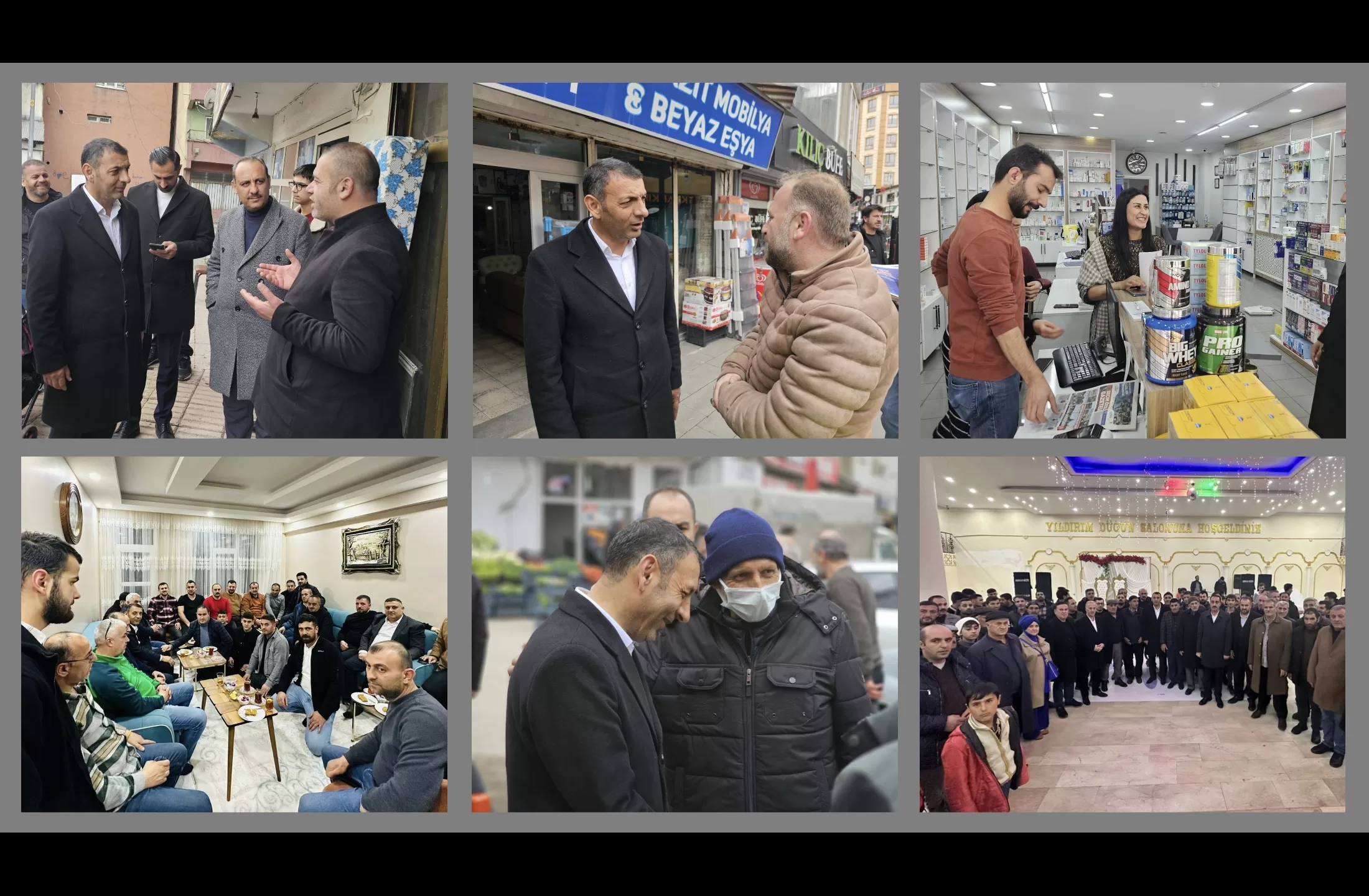AK Parti Ağrı Belediye Başkan Adayı Salih Aydın: “Hep Birlikte Daha Güzel Günlerimiz Olacak”