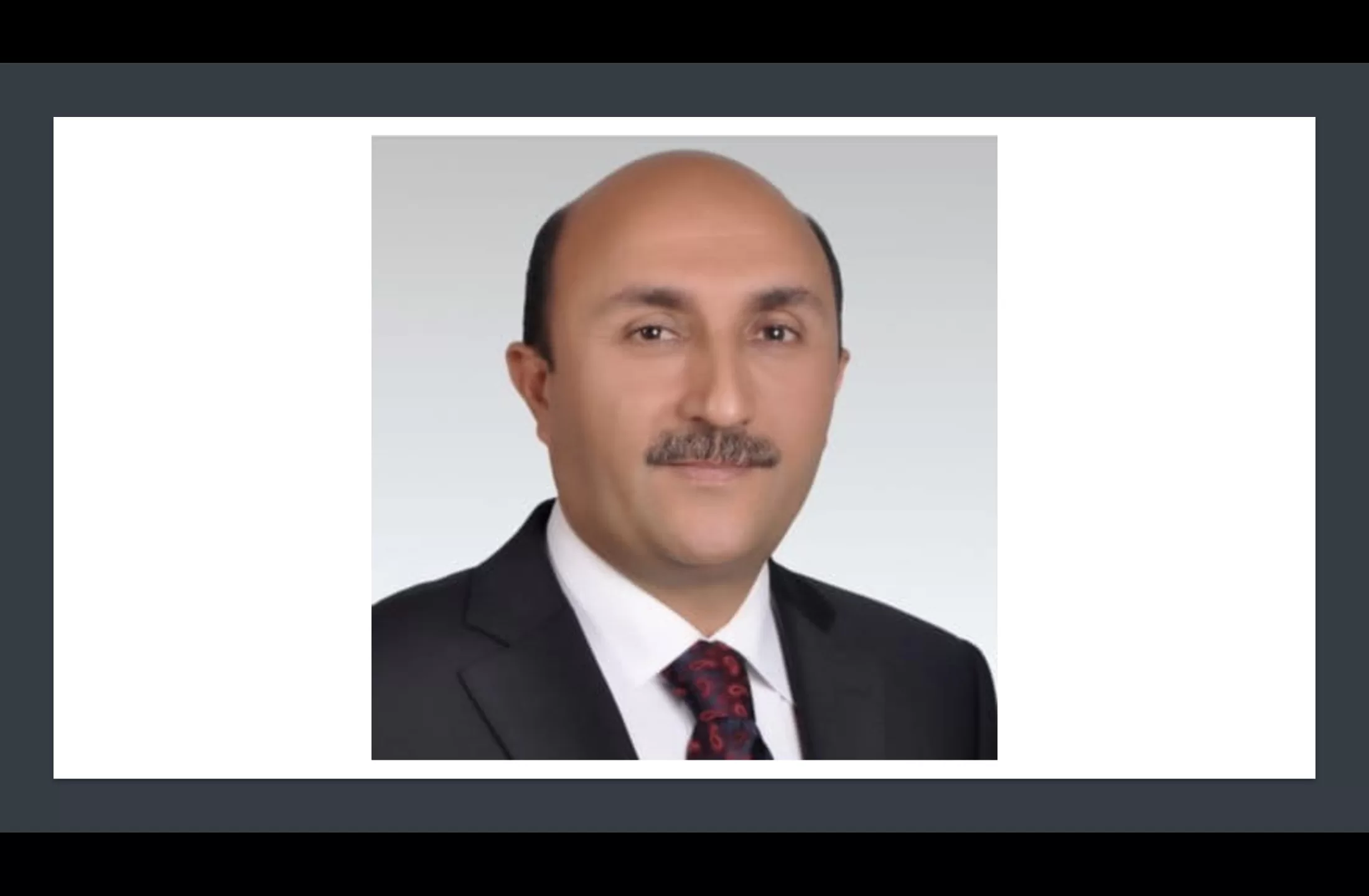 Abdurrahman Çetin, Taziye Teşekkür Mesajı yayınladı