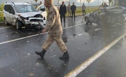 Ağrı’daki araç kazasında 5 kişi yaralandı!