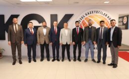 Türkmen Bakan Aydın Maruf, KGK’ni ziyaret etti