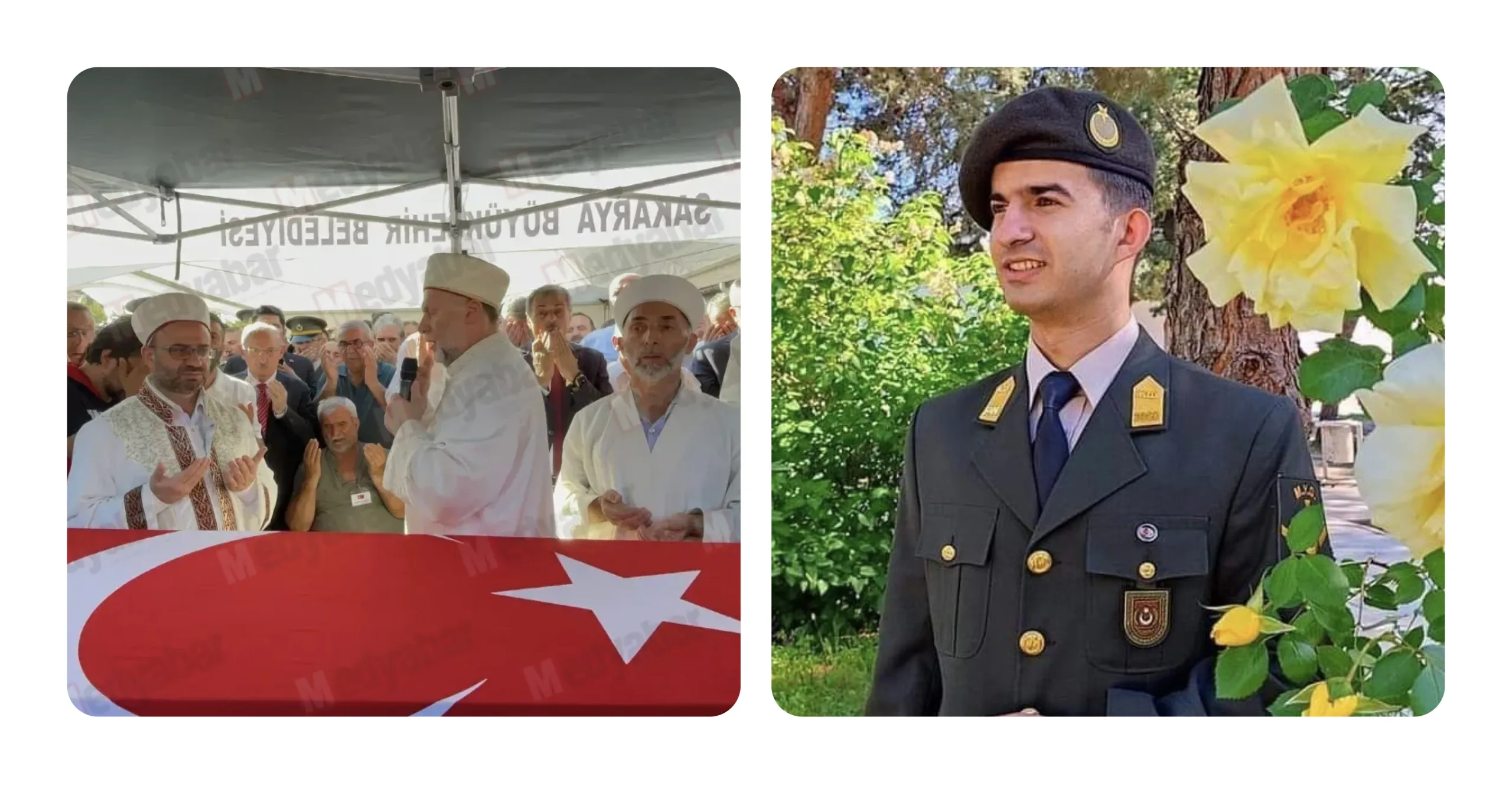 Ağrılı şehit Sakarya’da defnedildi