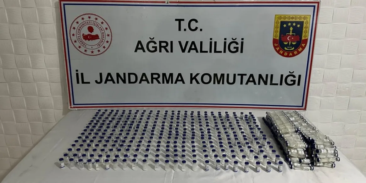 Ağrı’da 2 milyon TL’lik botoks malzemesi ele geçirildi!