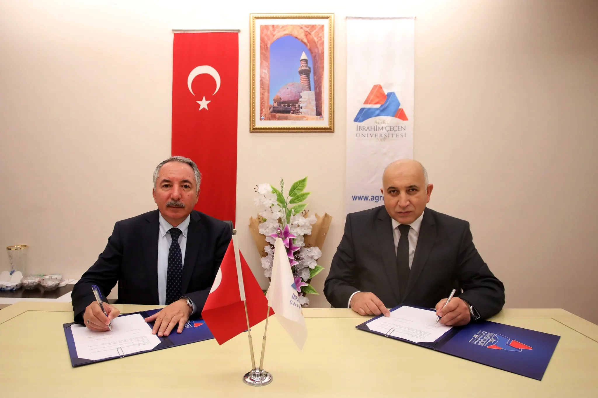AİÇÜ ve Ağrı Sosyal Güvenlik İl Müdürlüğü arasında protokol imzalandı!