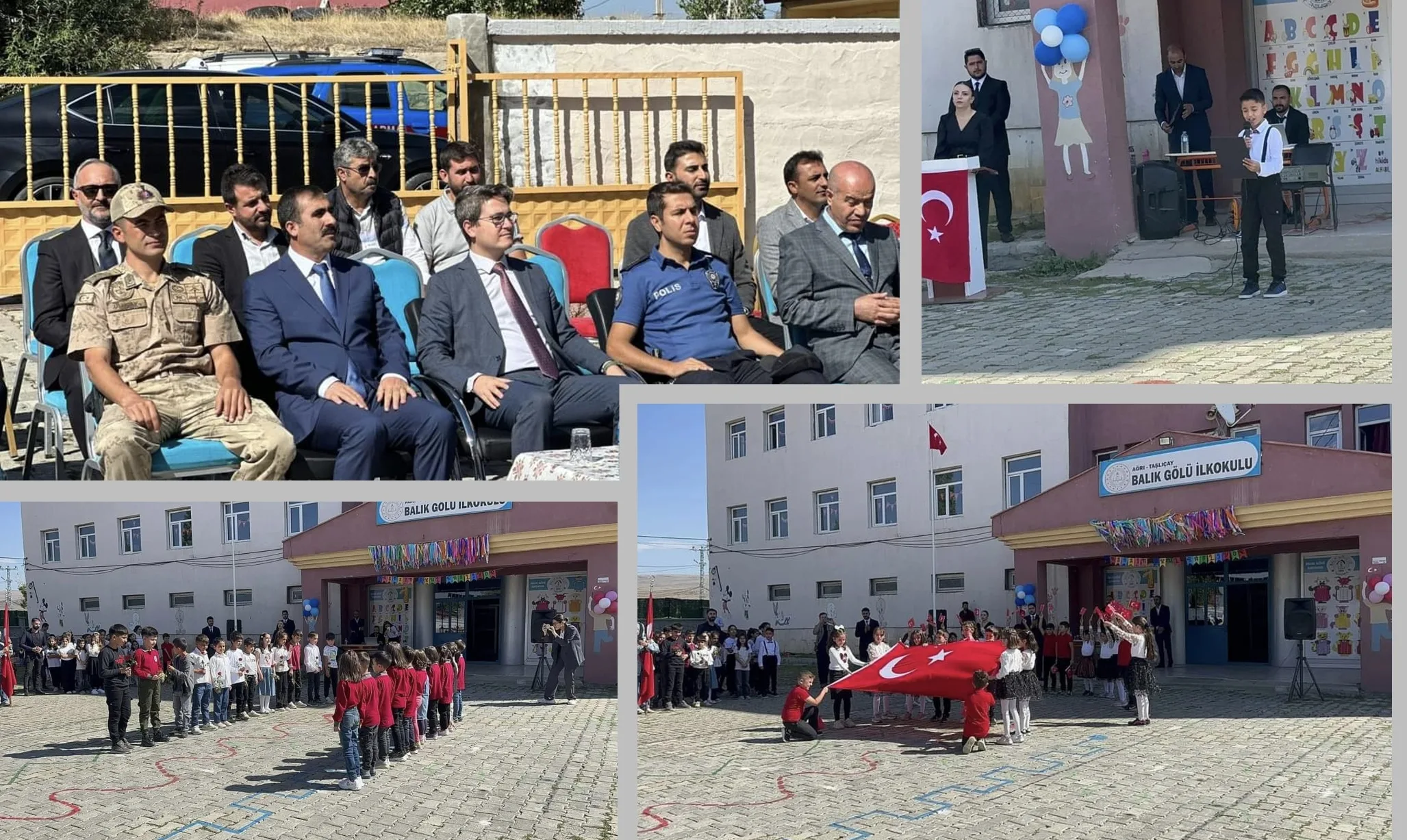 Taşlıçay Belediye Başkanı Budak, yeni öğretim yılının açılış törenine katıldı
