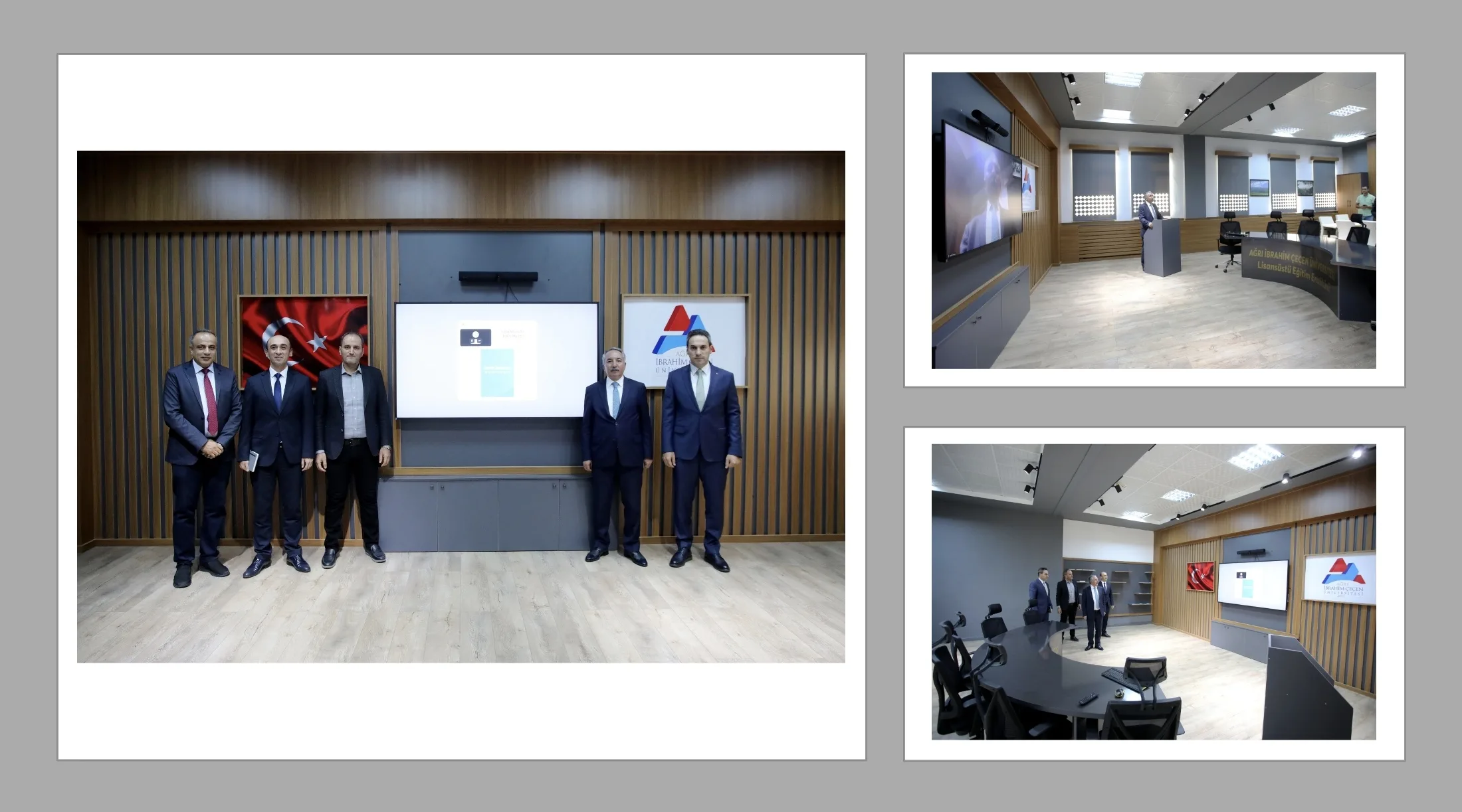 AİÇÜ’de Çevrimiçi Toplantı ve Sunum Salonu Açıldı