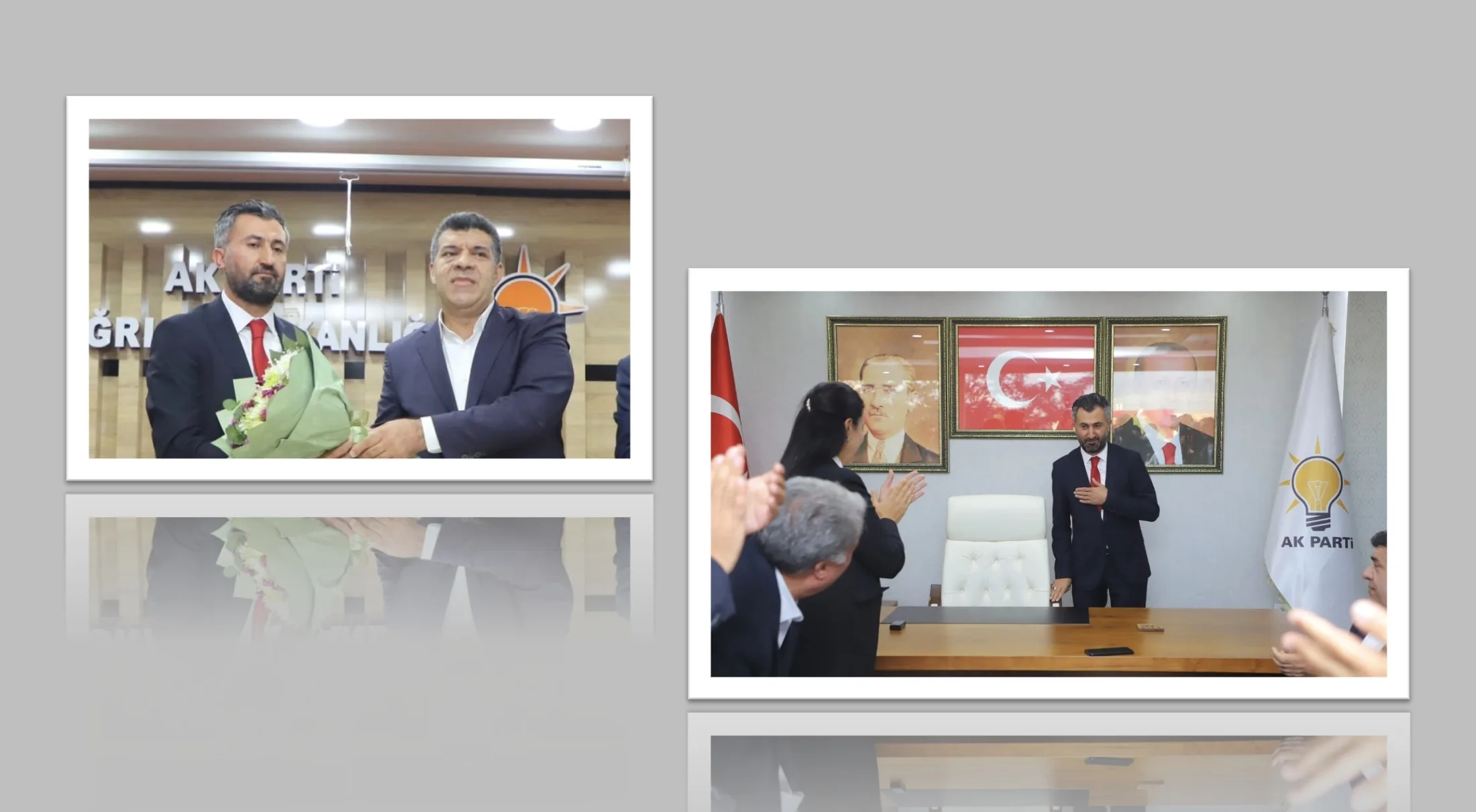 İlhami Yıldız, AK Parti Ağrı İl Başkanlığı koltuğunu devraldı