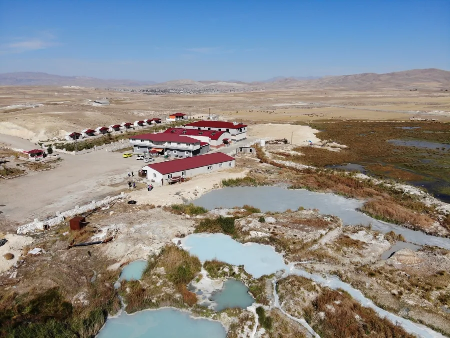 Diyadin Kaplıcaları şifalandırmaya devam ediyor
