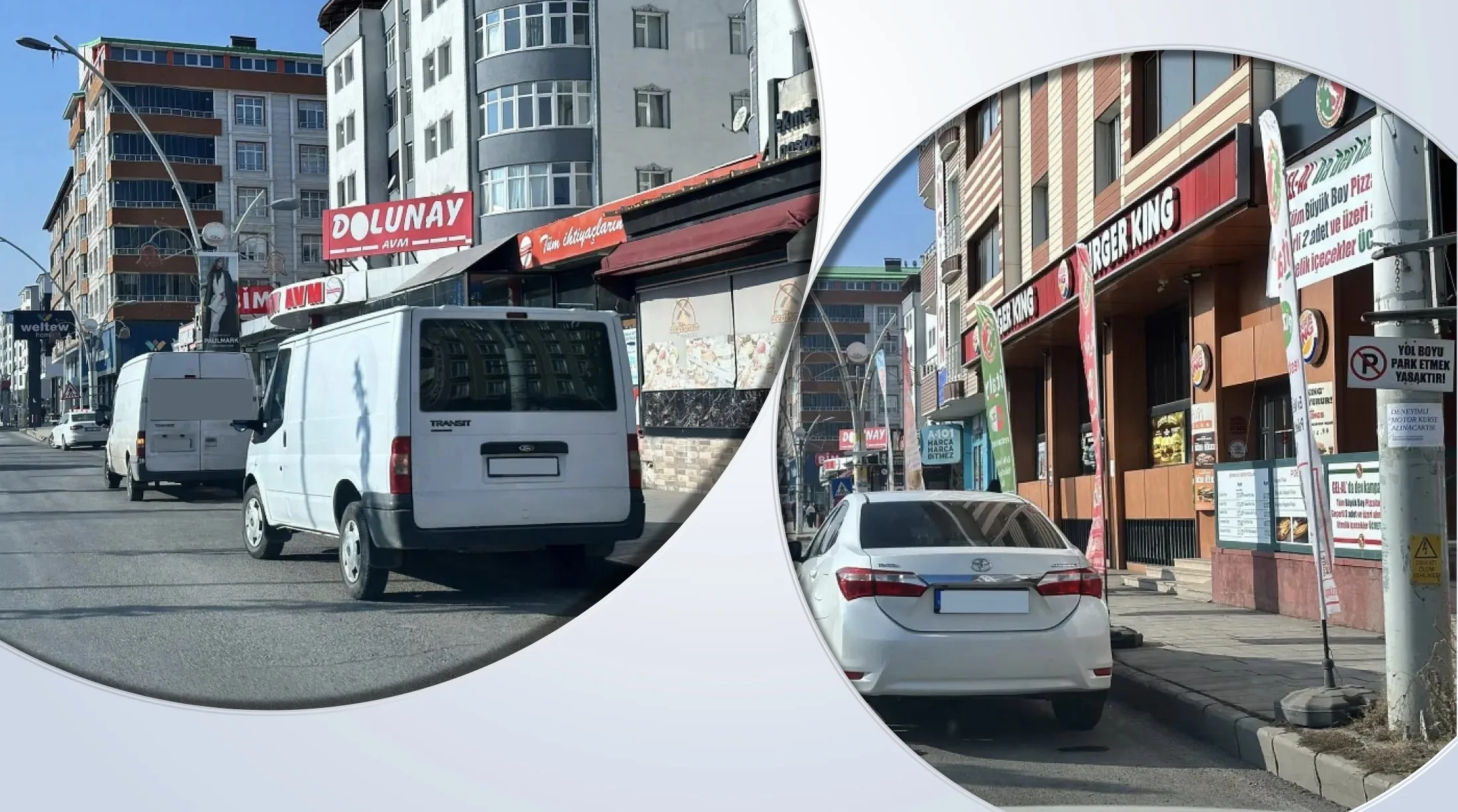 Ağrı’da yol kenarına araç park sorunu artıyor!