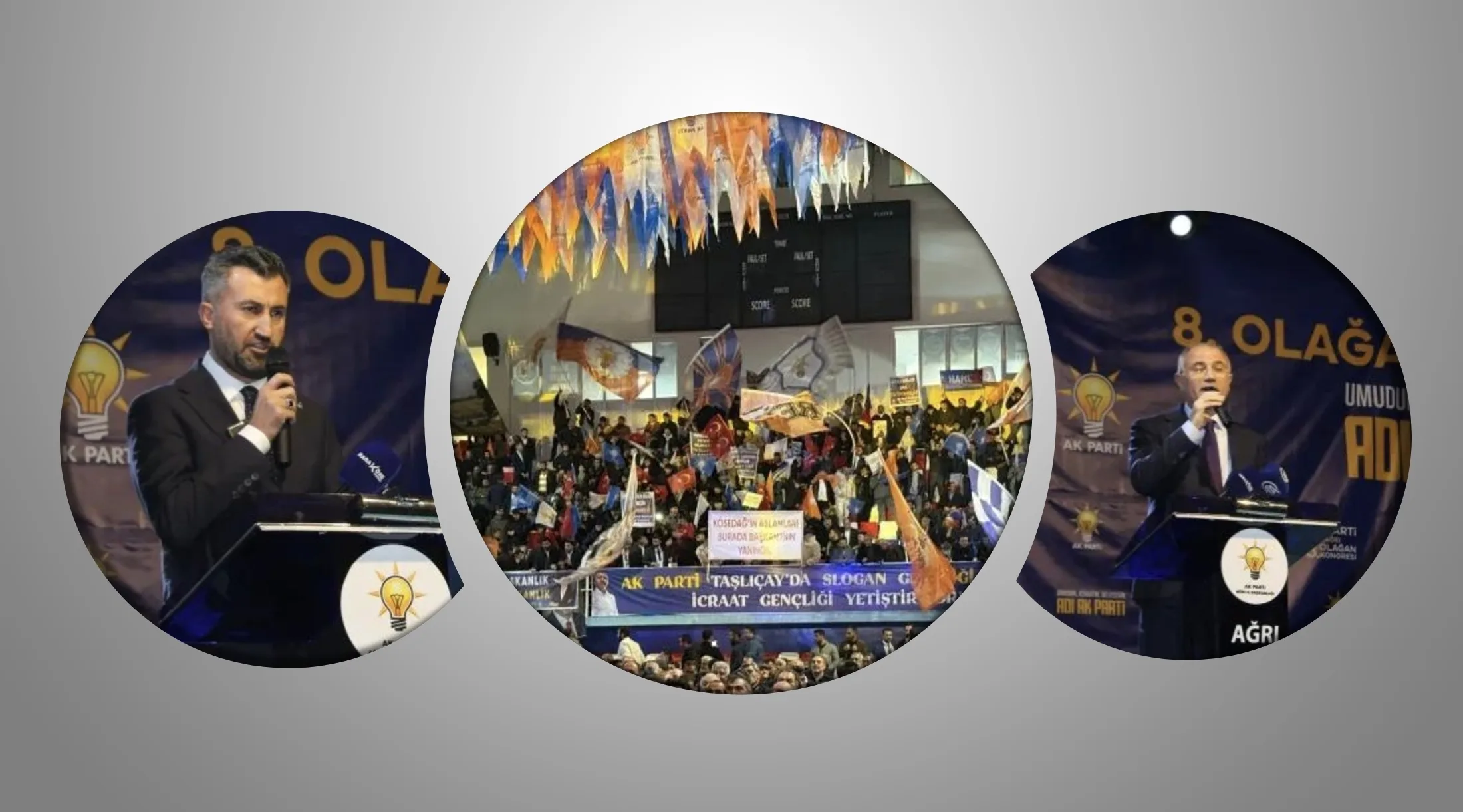 AK Parti Ağrı 8. Olağan Kongresi’nde birlik ve beraberlik mesajı verildi!