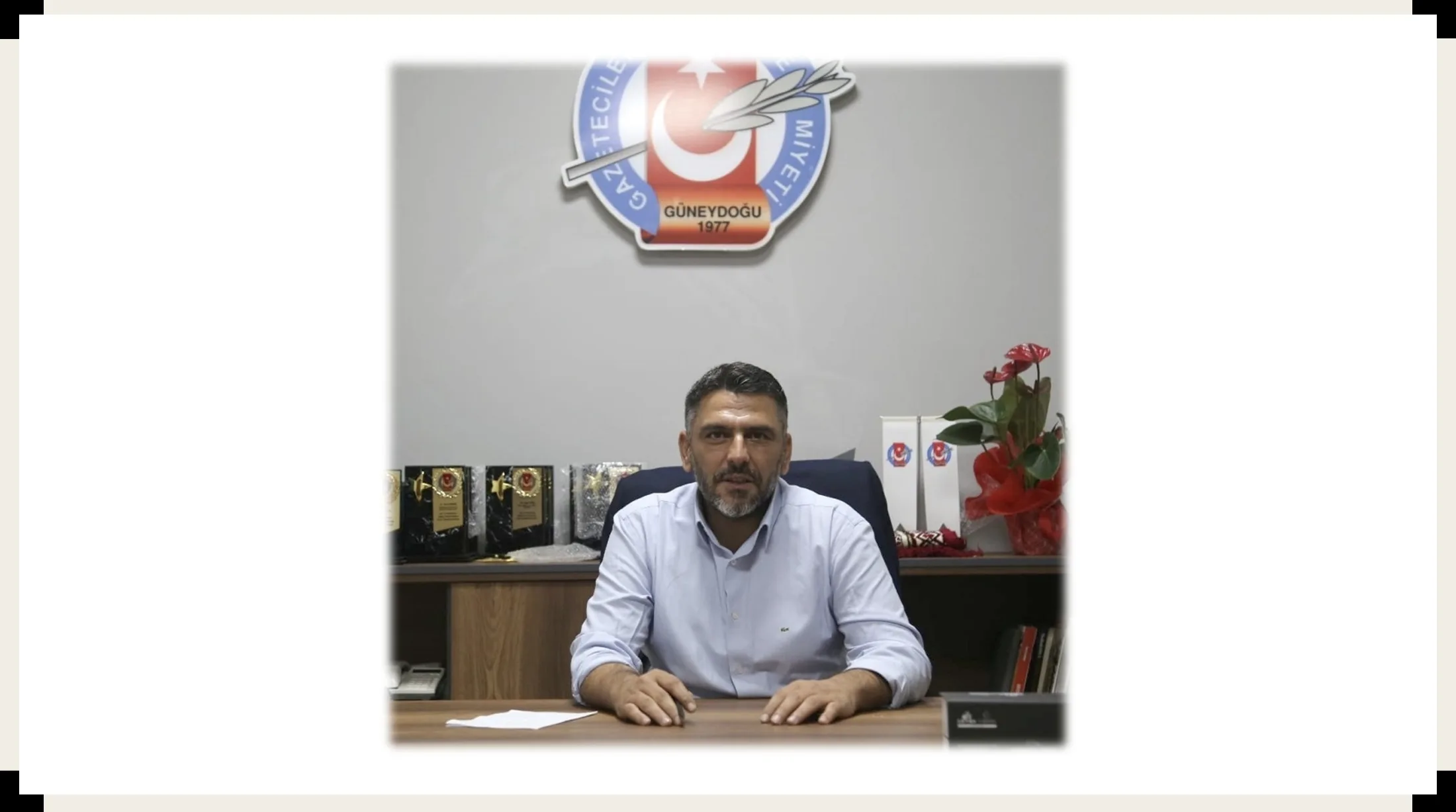 Güneydoğu Gazeteciler Cemiyeti Başkanı Bozarslan, TGF’den istifa etti