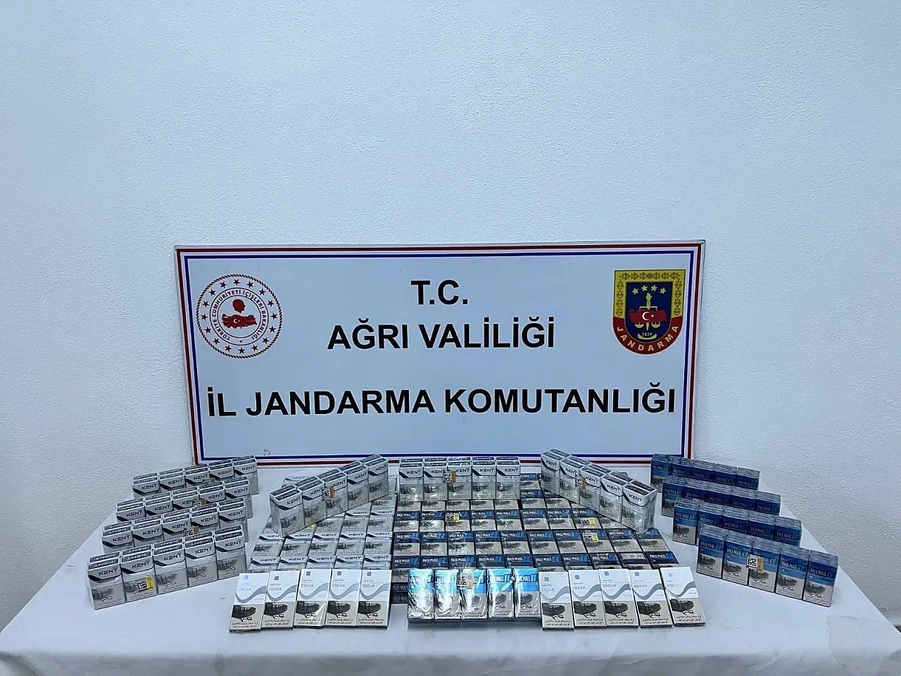 Ağrı’da 2000 paket kaçak sigara ele geçirildi!