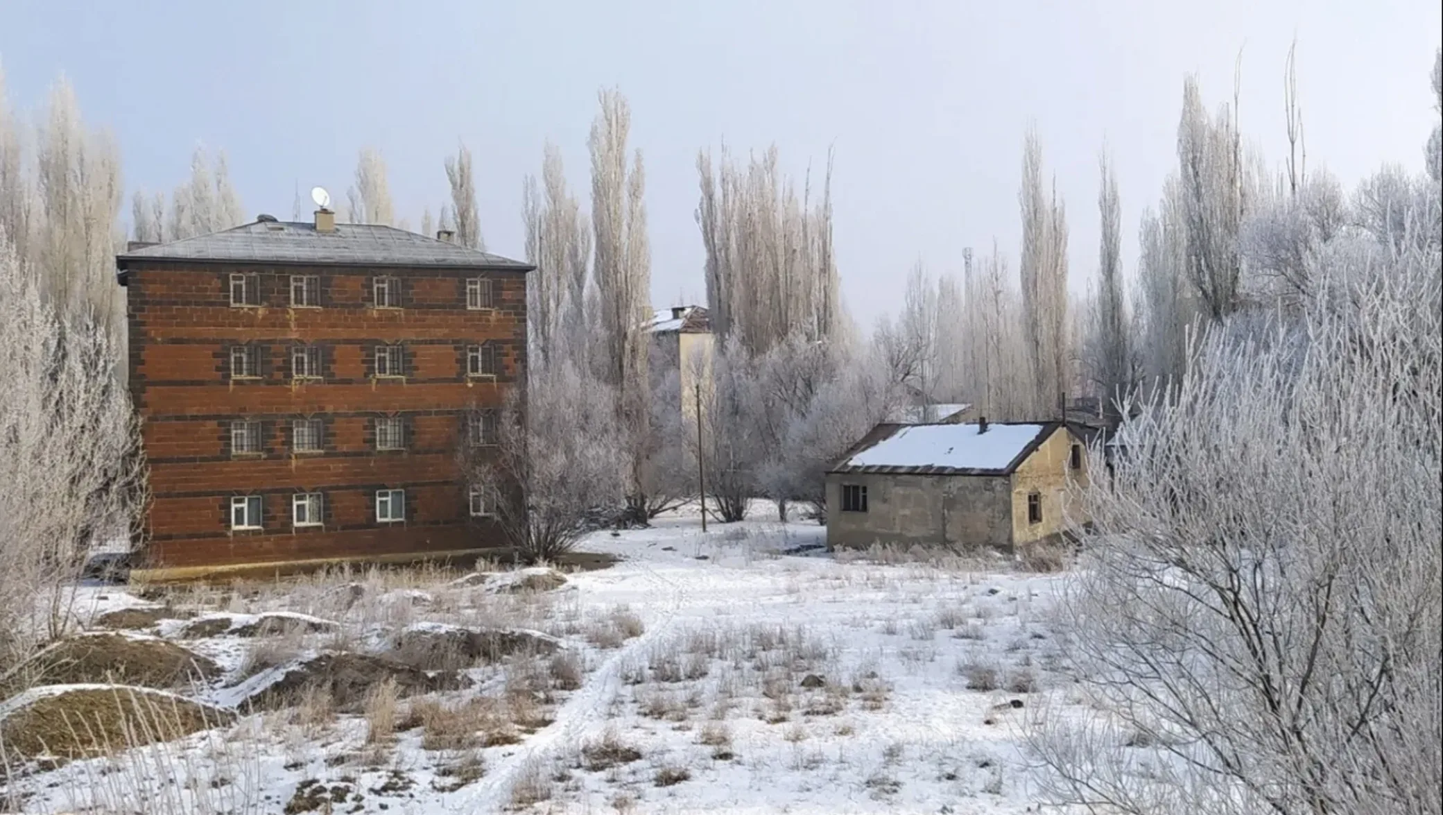Ağrı’da hava sıcaklığı -19,8 derece!