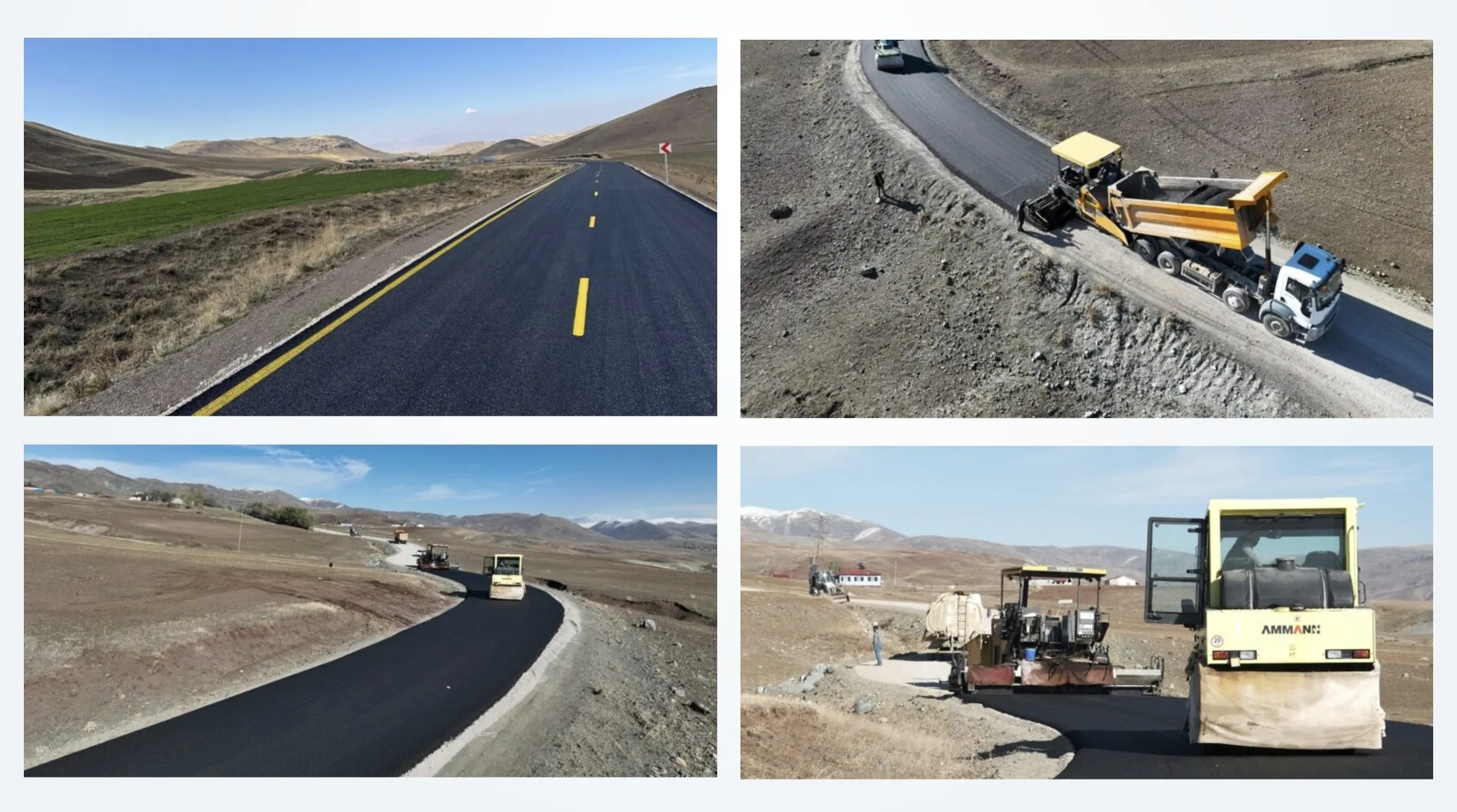 Ağrı’da 1085 kilometrelik stabilize yol yapımı tamamlandı!