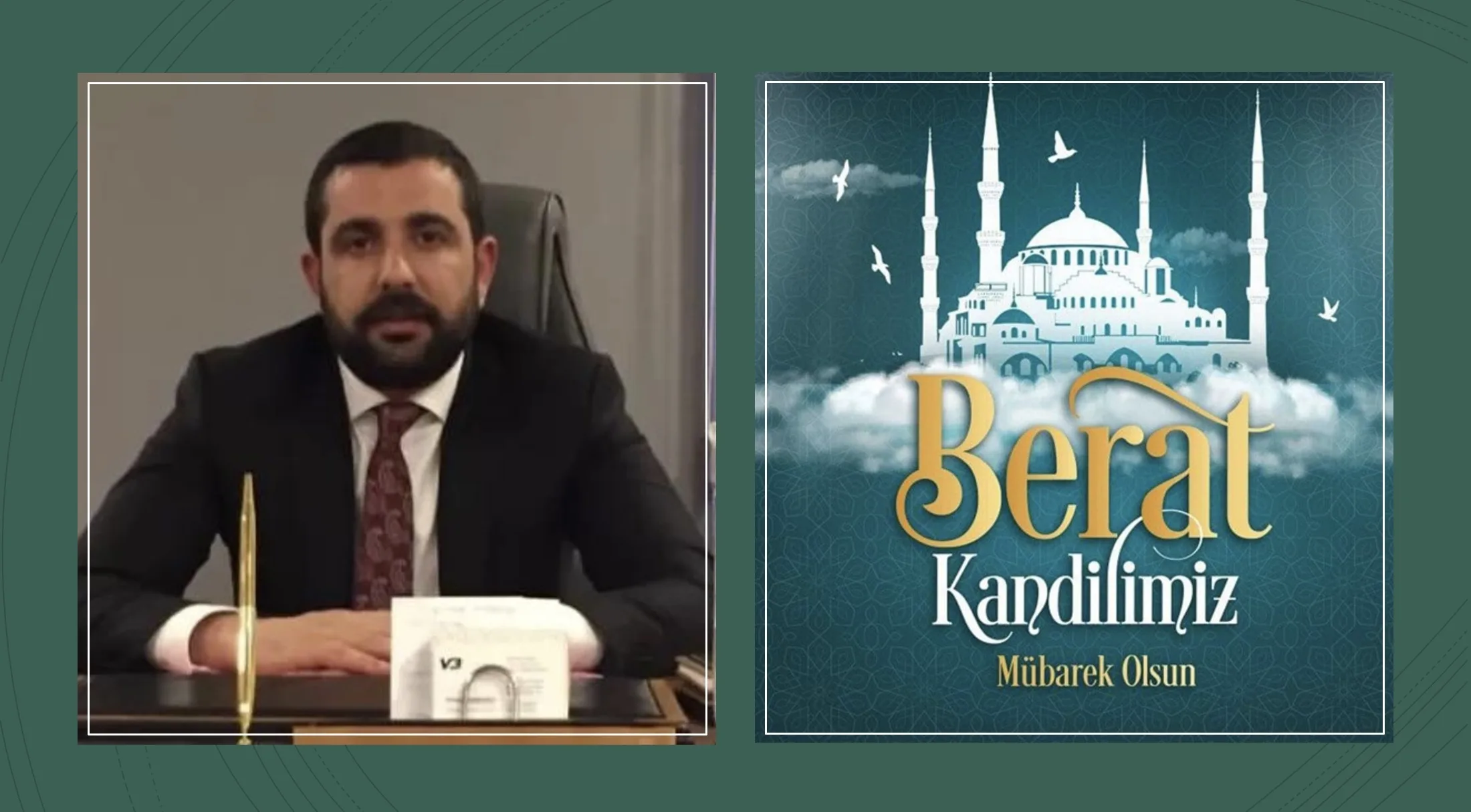 İş İnsanı Volkan Barbaros’tan, Berat Kandili Mesajı