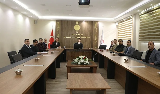 Ağrı İl Mera Komisyon Toplantısı gerçekleşti