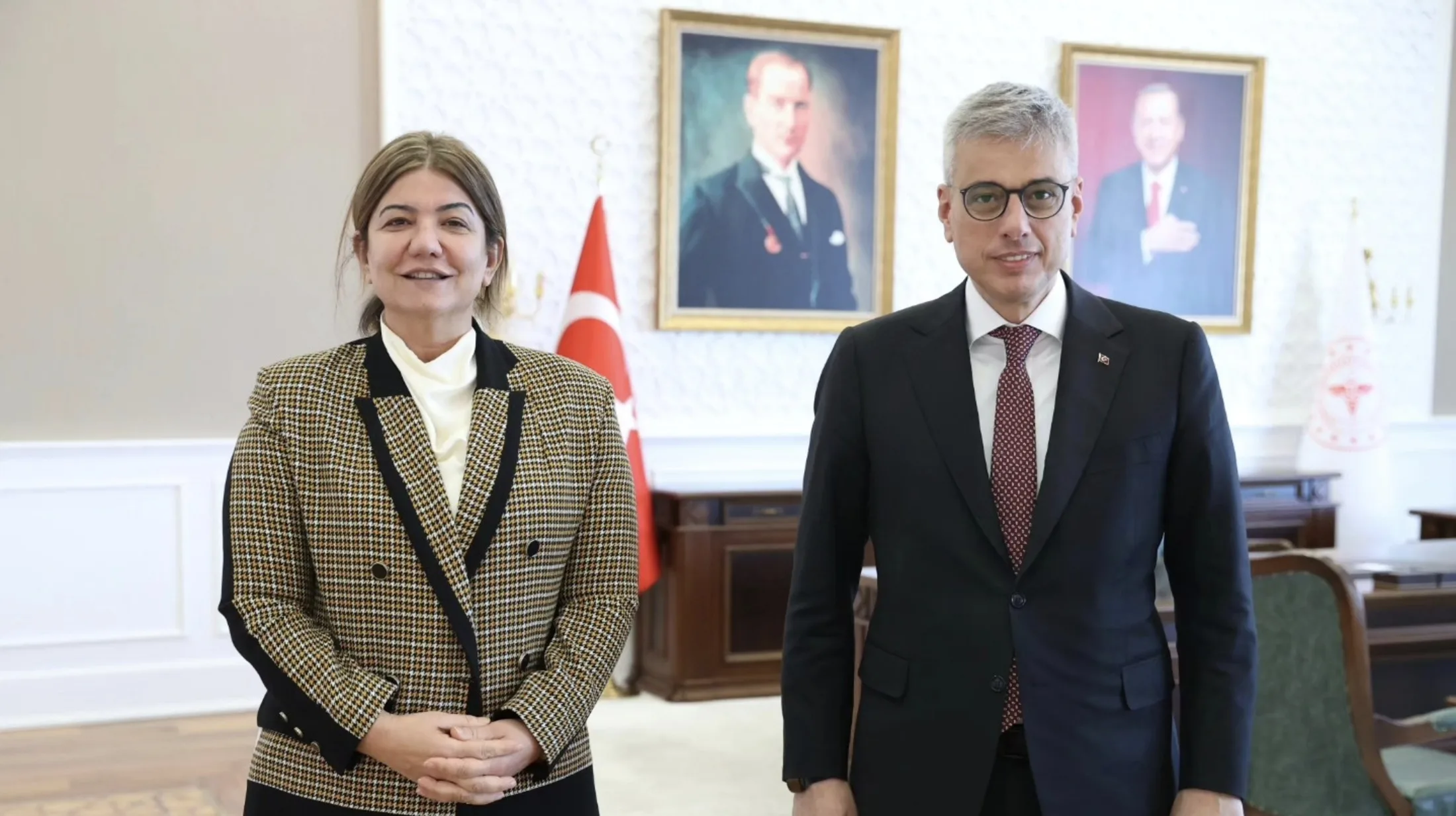 AK Parti Diyarbakır Milletvekili Ataman’dan Sağlık Bakanı Prof. Dr. Memişoğlu’na ziyaret