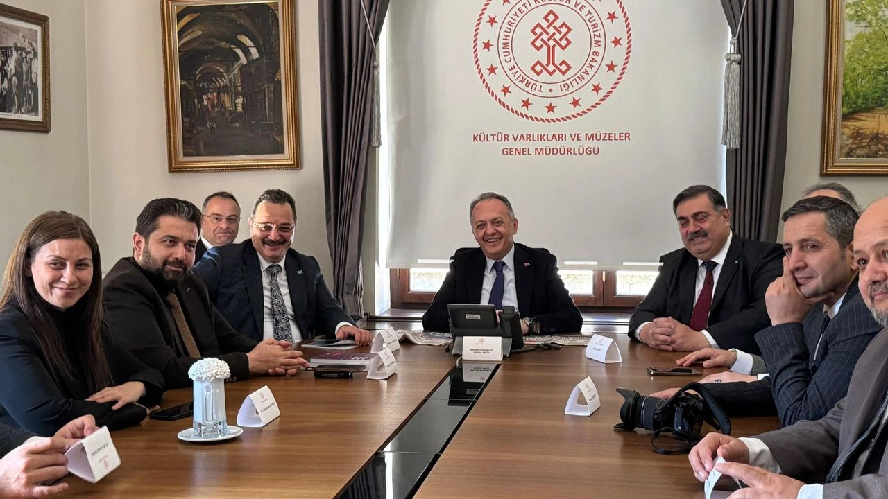 TİMBİR Heyeti, Kültür ve Turizm Bakan Yardımcısı Yazgı’yı ziyaret etti
