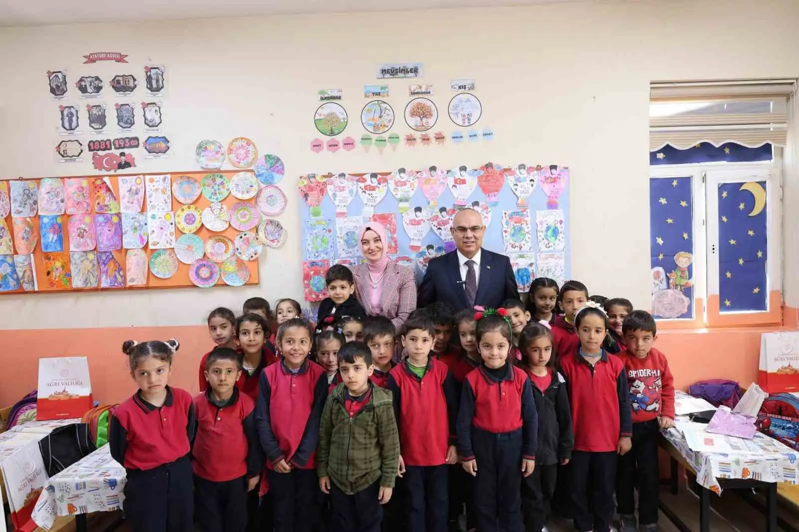 Ağrı’da “Okulum Beni Bekler” projesiyle 2 bin 129 öğrenci eğitime kavuştu