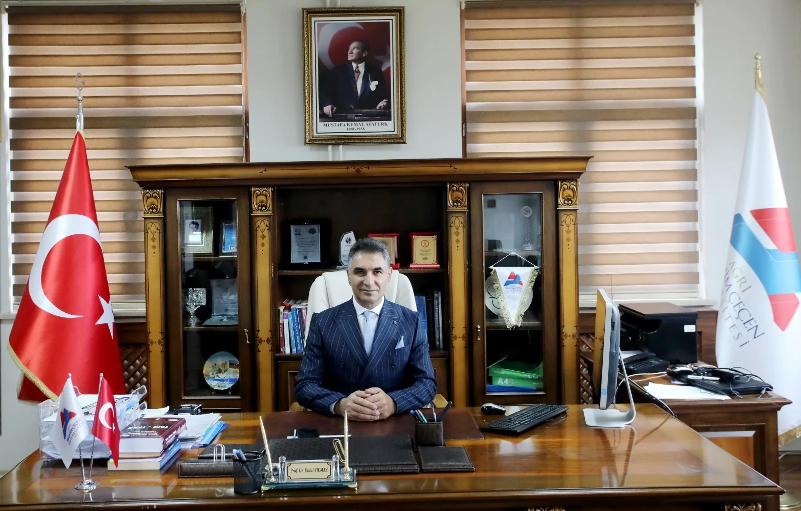 Prof. Dr. Erdal Yılmaz, AİÇÜ Rektör Yardımcılığı Görevine Atandı