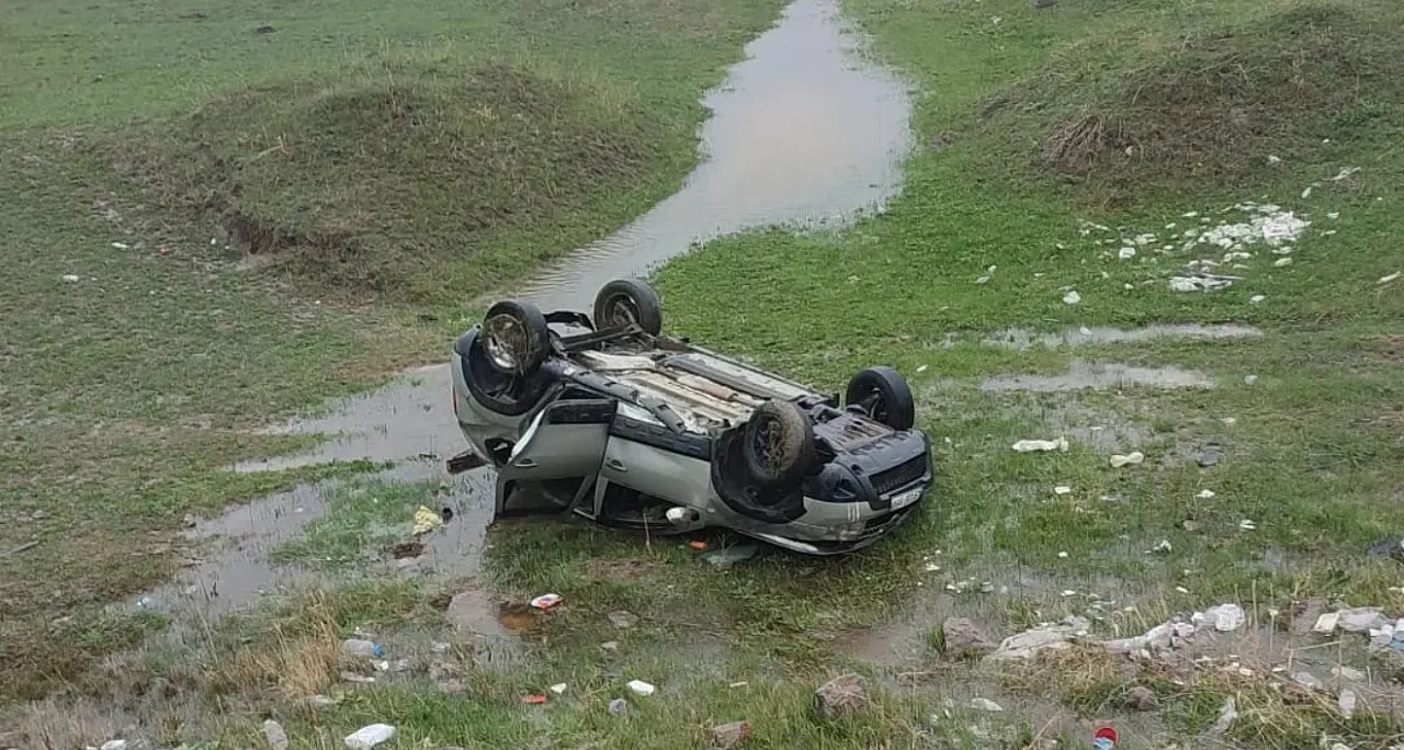Ağrı’daki trafik kazasında 2 kişi yaralandı!