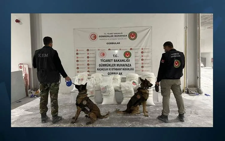 Ağrı’da 1 ton uyuşturucu yakalandı!